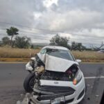 Choque sobre la Federal 120 provoca cierre momentáneo entre Tequisquiapan y Ezequiel Montes